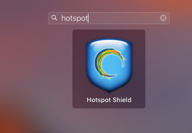 hotspot shield vpn mac